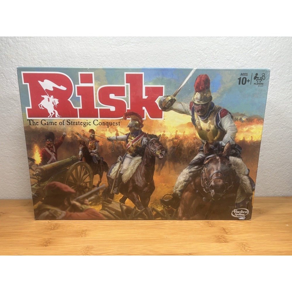 Risk The Game‎ of Strategic Conquest Board Game Hasbro NEW & FACTORY SEALED